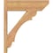 Ekena Millwork Olympic Slat Smooth Outlooker, Western Red Cedar, 7 1/2"W x 24"D x 28"H OUT08X24X28OLY06SWR - alternate 2